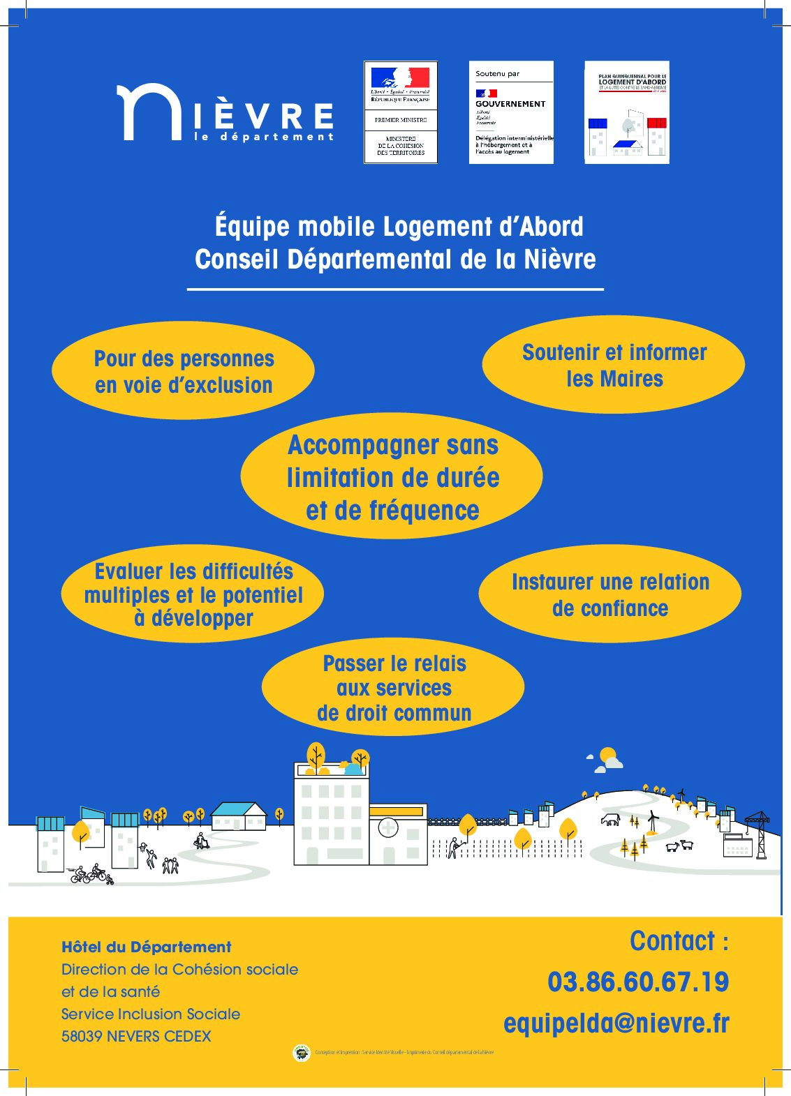 Affiche logement d'abord
