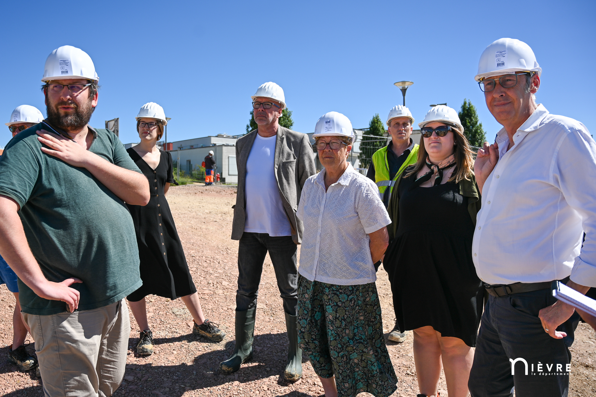 Visite chantier Nouvel établissement protection enfance 1